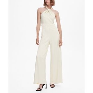 MANGO Cisne One-Piece Suit Ecru SM